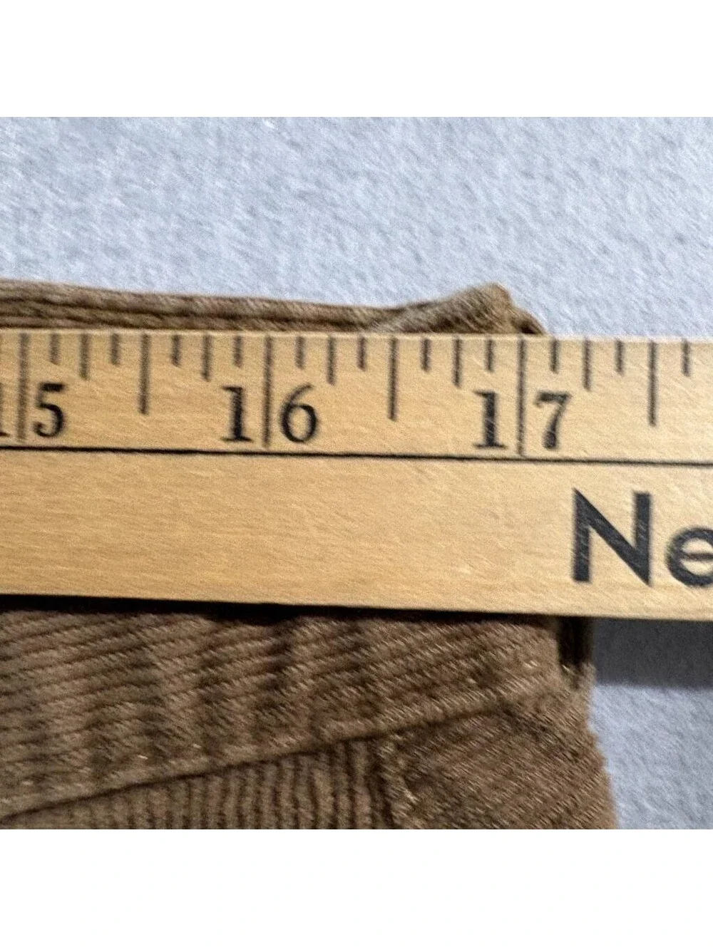 J.Crew 770 Straight Fit Corduroy Pants Mens 31x32 Brown Stretch Cotton Cord